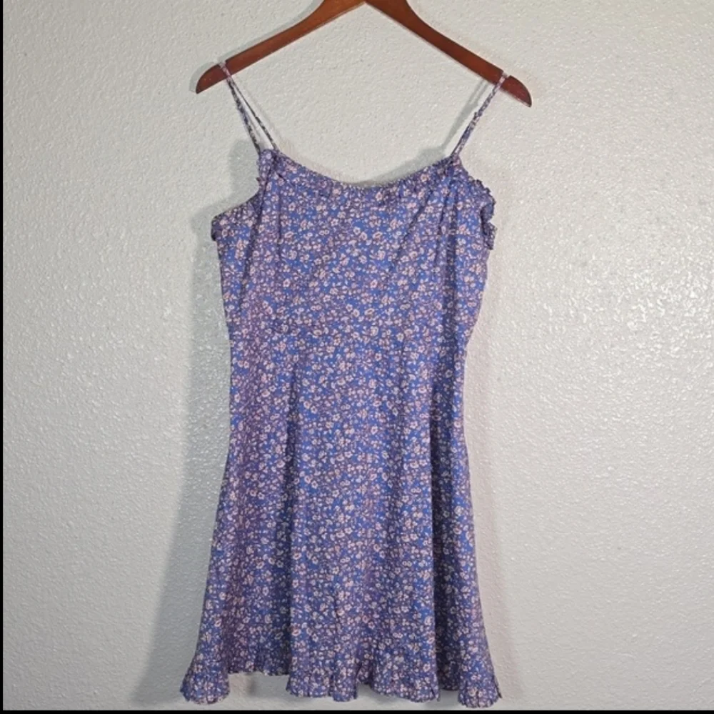 Madewell Cami Ruffle Hem Mini Floral Print Dress - Picture 12 of 12